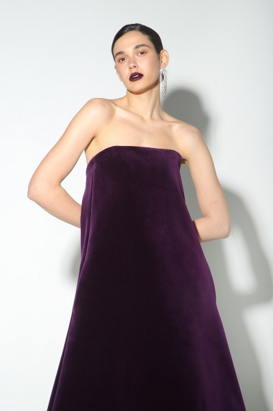 Abito midi a trapezio FW25A03 02